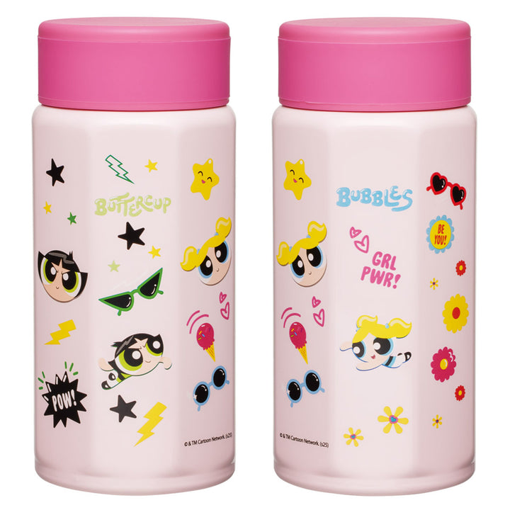 水筒350ml八角ステンレスボトルパワーパフガールズ