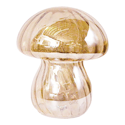 テーブルライト ガラス製 きのこ型 マッシュルームライト