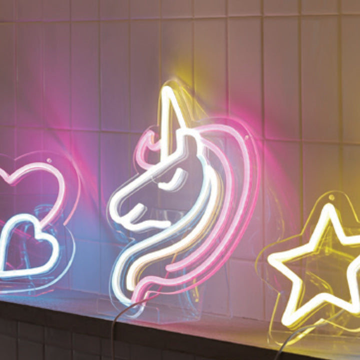 サインライトLEDUnicornネオニーサインライトSLOWER