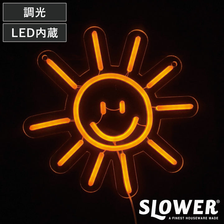 サインライトLEDSmileSunネオニーサインライトSLOWER