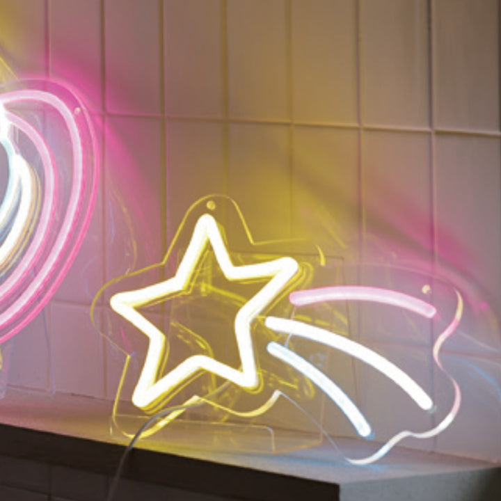 サインライトLEDShootingStarネオニーサインライトSLOWER