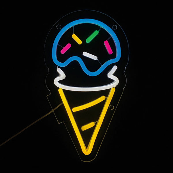 サインライトLEDIceCreamネオニーサインライトSLOWER