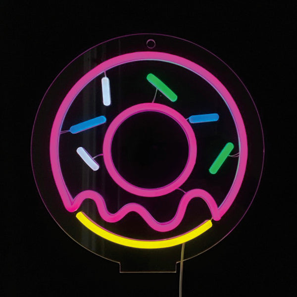 サインライトLEDDonutネオニーサインライトSLOWER