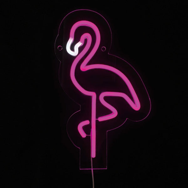 サインライトLEDFlamingoネオニーサインライトSLOWER