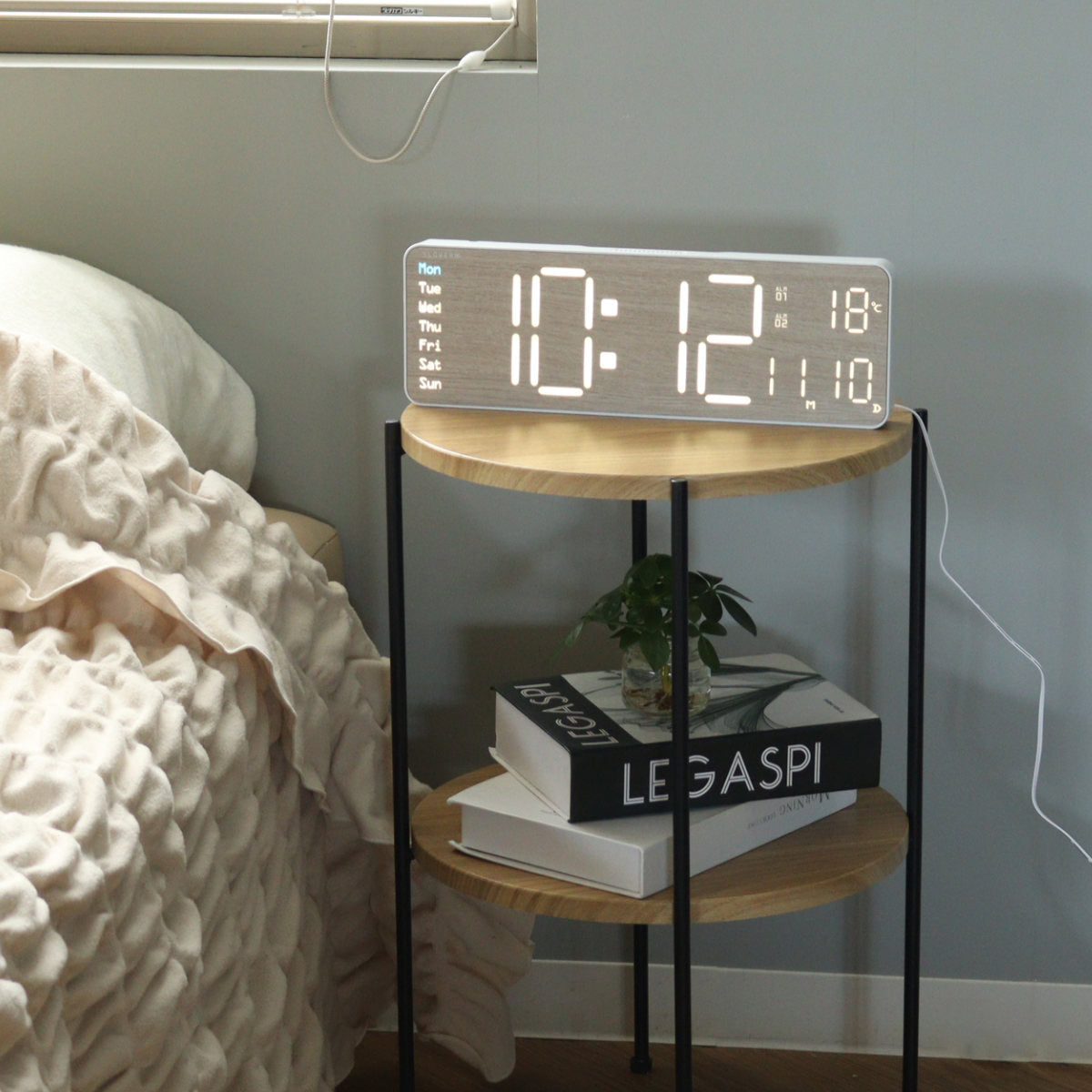 【置き掛け兼用】 SLOWER デジタル LED クロック Ascari ヨドバシ.com - SLOWER SLOWER LED CLOCK 置き掛け兼用 電波時計