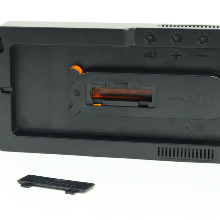 置き時計LEDデジタル時計リモコン付き置き掛け兼用SLOWERリコ