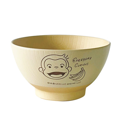 茶碗 おさるのジョージ CG 抗菌 塗 茶わん ベージュ