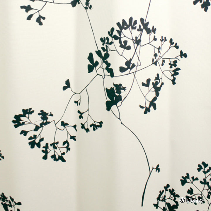 ドレープカーテンミッキートウィッグリーフ100×135cmスミノエ