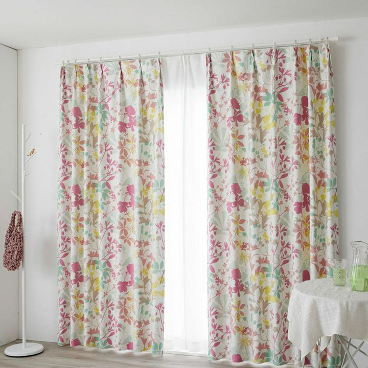 ドレープカーテンミッキーカーニバル100×200cmスミノエライ