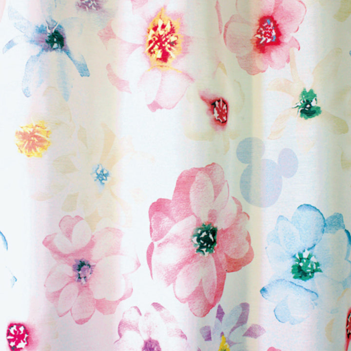 ボイルカーテンDisneyディズニーミッキーアロマ100×133cm