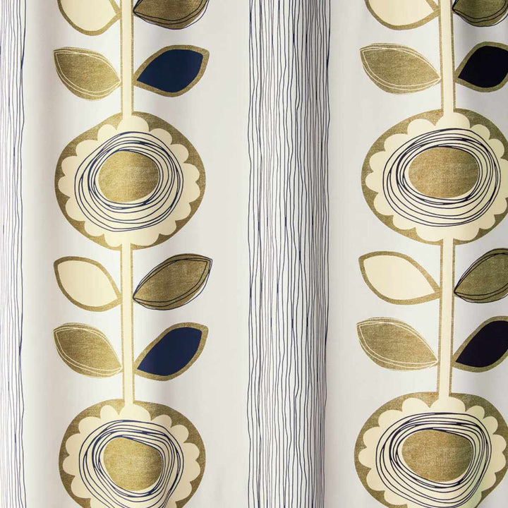 カーテン遮光2級サンフラワー100×200cmウォッシャブルスミノエ