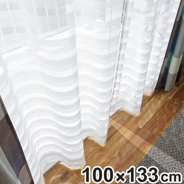 レースカーテンスミノエコルネクーシュCouche100×133cm