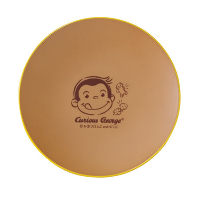 プレート おさるのジョージ CG 塗プレート アイボリー