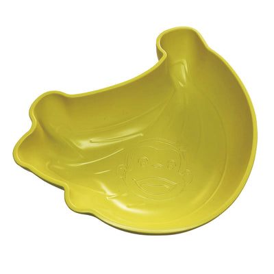 プレート おさるのジョージ CG ダイカットボウルバナナ イエロー