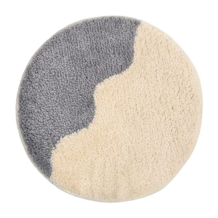 チェアパッドキャンパスタフトチェアパッドウェーブ洗える