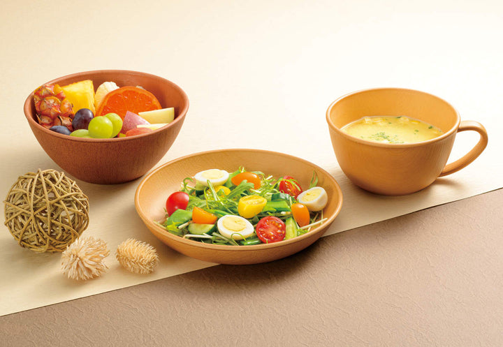 ボウル欅杢目ボウル中抗菌加工