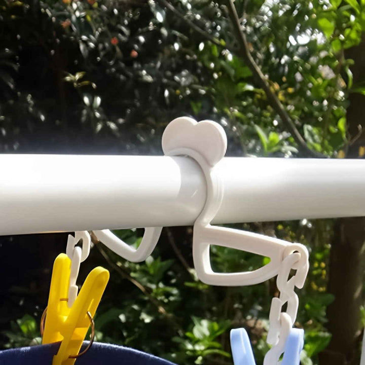 洗濯ハンガー洗濯バサミcolorCRUISEGパンピンチ2個入