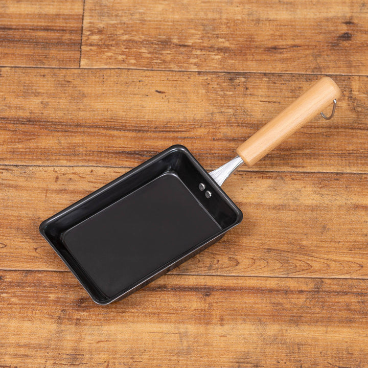 フライパン鉄製玉子焼き器9×13cm鉄炎の技お弁当用玉子焼き器IH対応