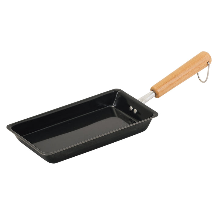フライパン鉄製玉子焼き器9×17.5cm鉄炎の技IH対応