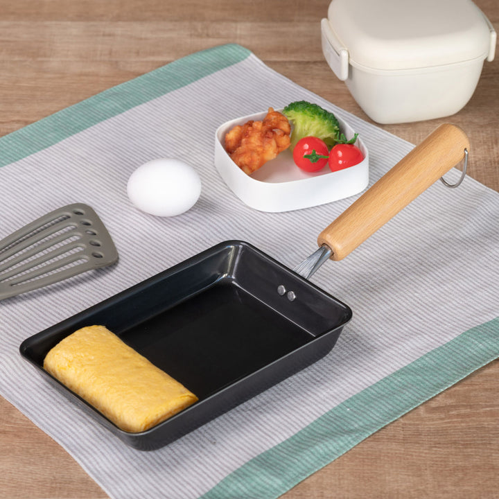 フライパン鉄製玉子焼き器11.5×17cm鉄炎の技IH対応