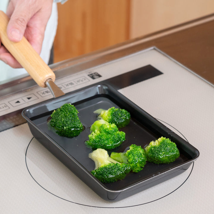 フライパン鉄製玉子焼き器11.5×17cm鉄炎の技IH対応