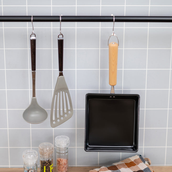 フライパン鉄製玉子焼き器16×16cm鉄炎の技IH対応