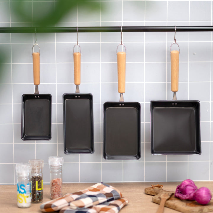 フライパン鉄製玉子焼き器16×16cm鉄炎の技IH対応