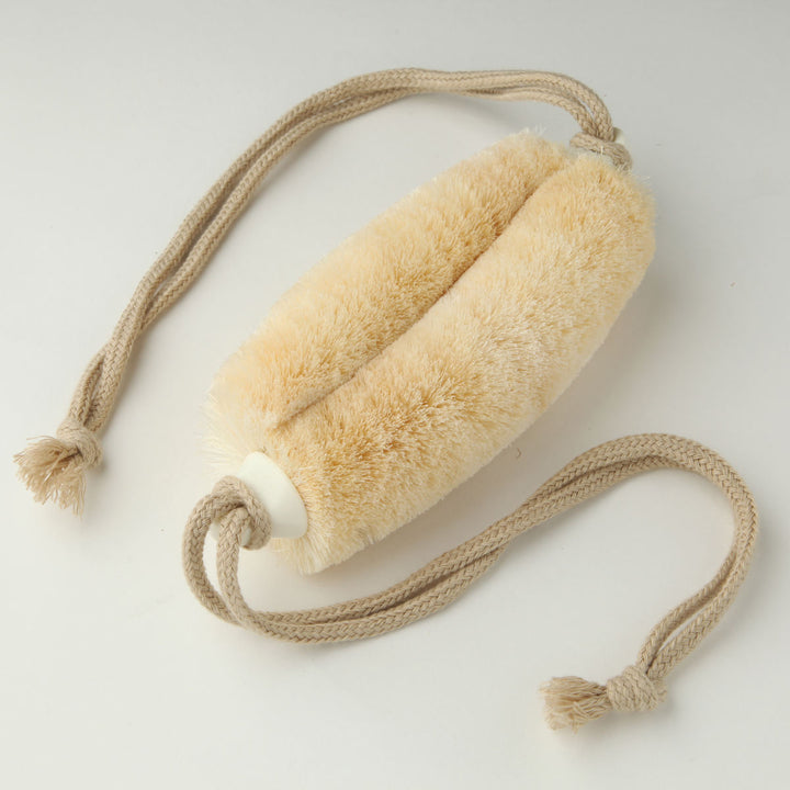 亀の子束子西尾商店ボディたわしひも付サトオさんとてもやわらかい