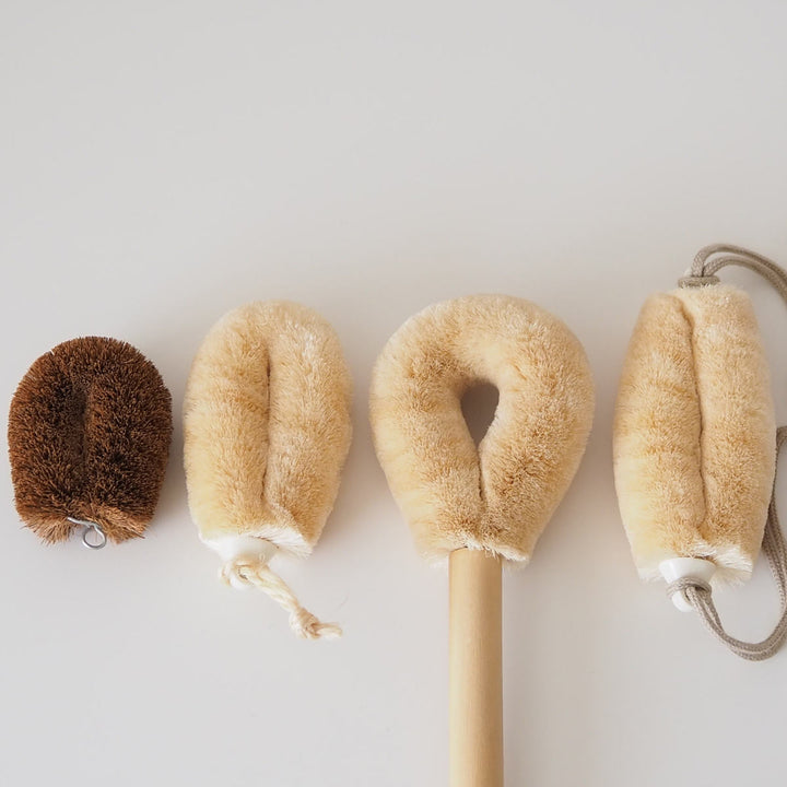 亀の子束子西尾商店ボディたわし柄付サトオさんとてもやわらかい