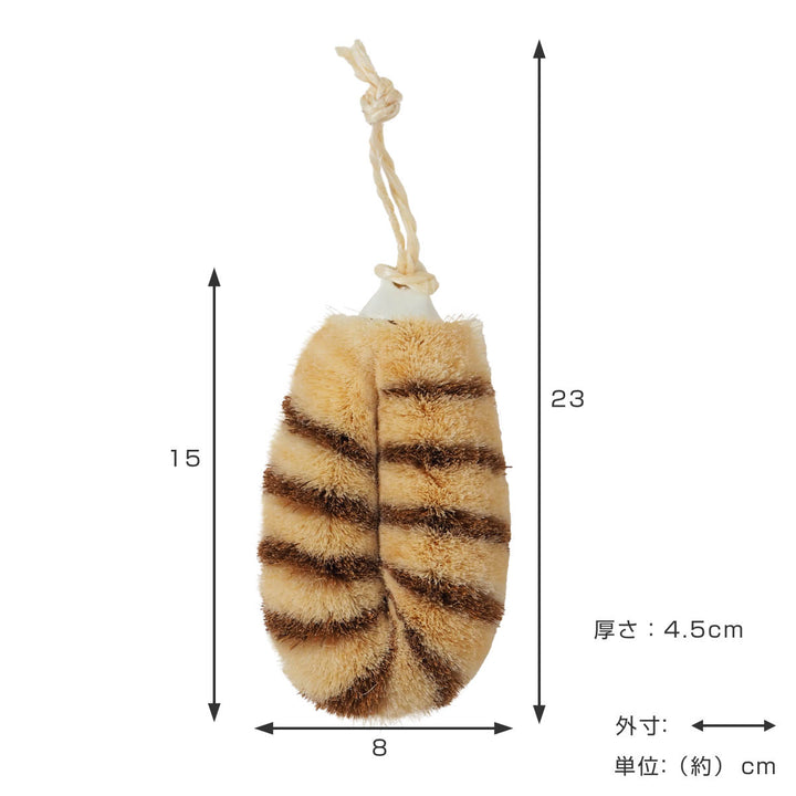 亀の子束子西尾商店ボディたわしタムラさんやわらかい