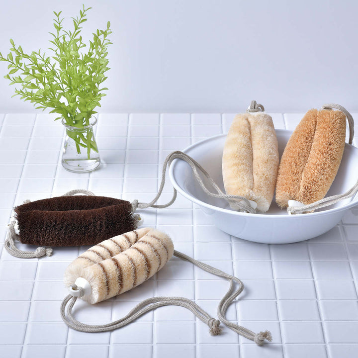 亀の子束子西尾商店ボディたわしひも付タムラさんやわらかい