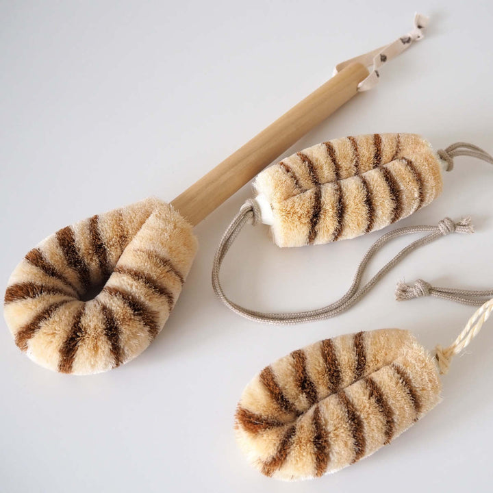 亀の子束子西尾商店ボディたわしひも付タムラさんやわらかい