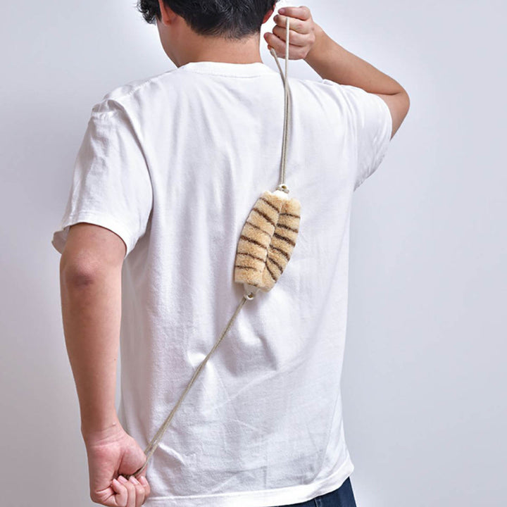 亀の子束子西尾商店ボディたわしひも付タムラさんやわらかい