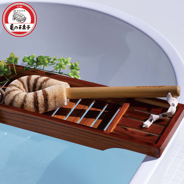 亀の子束子西尾商店ボディたわし柄付タムラさんやわらかい