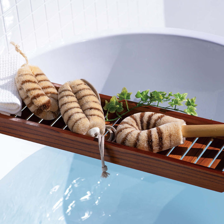 亀の子束子西尾商店ボディたわし柄付タムラさんやわらかい