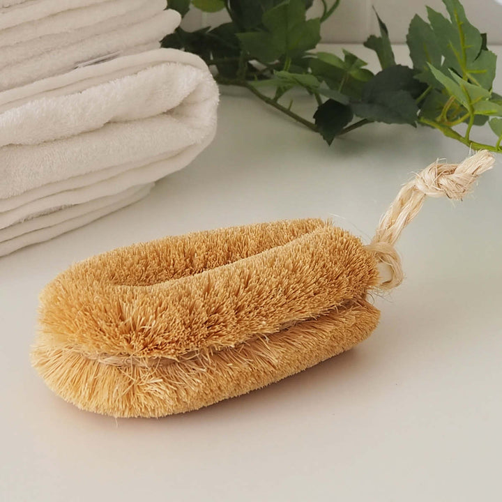 亀の子束子西尾商店ボディたわしニシオくんかため