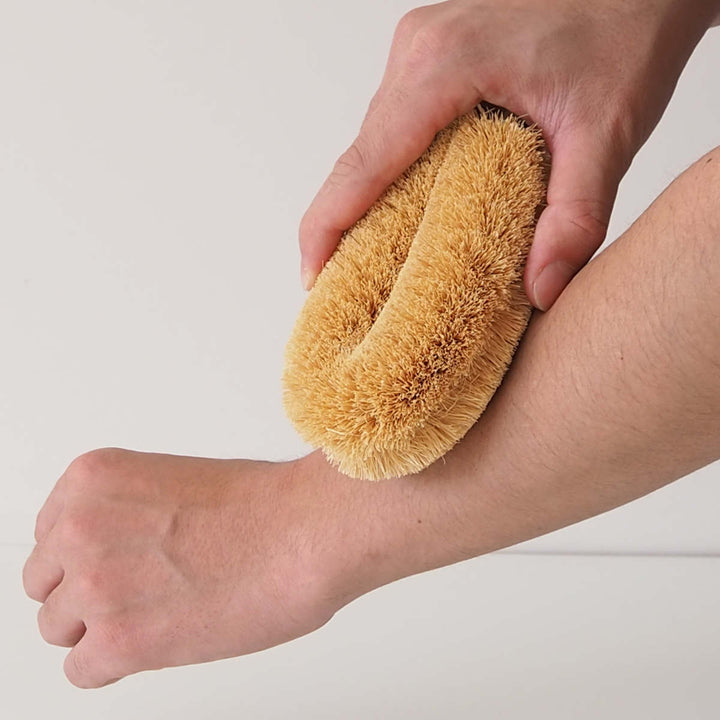 亀の子束子西尾商店ボディたわしニシオくんかため