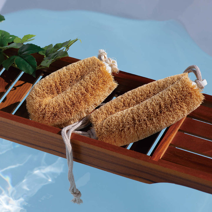 亀の子束子西尾商店ボディたわしひも付ニシオくんかため