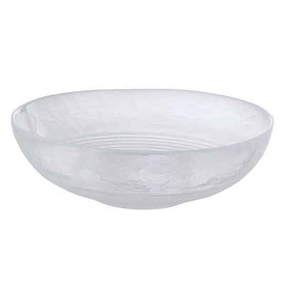 廣田硝子 鉢 吹雪 特大鉢 フロスト無し