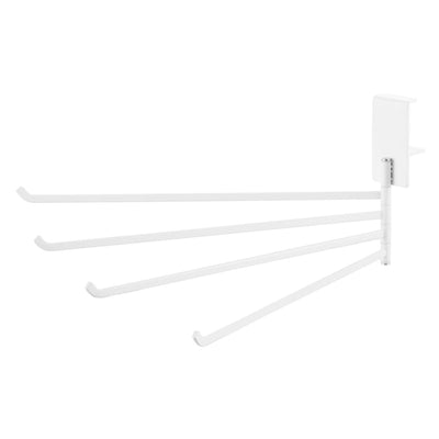 山崎実業 tower 360度回転できる室内物干しタオルハンガー タワー