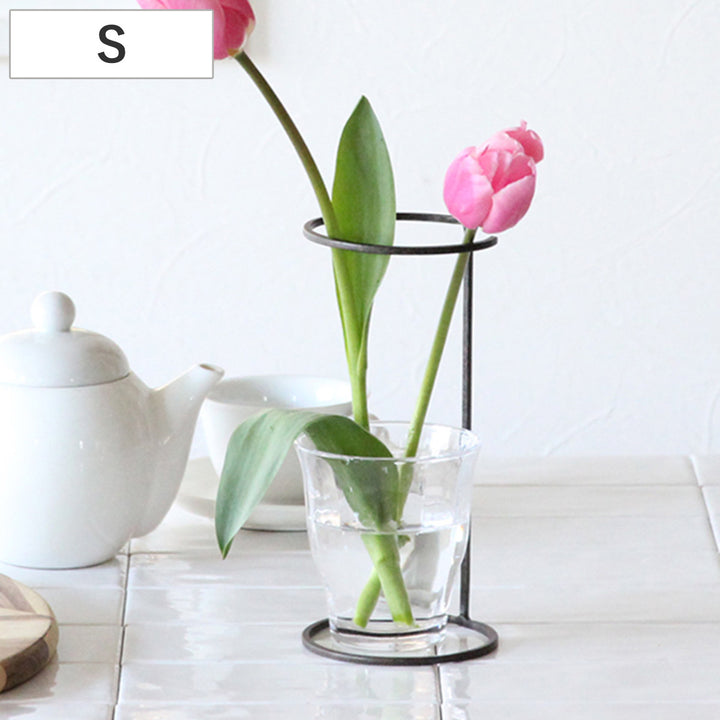 支柱ジョセフアイアンフラワーサポートワイヤースタンドSサイズ