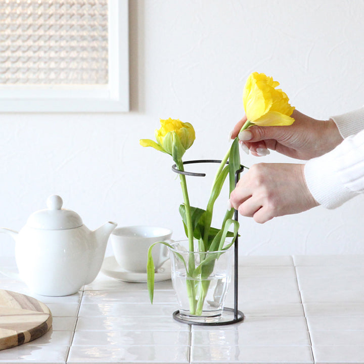 支柱ジョセフアイアンフラワーサポートワイヤースタンドSサイズ