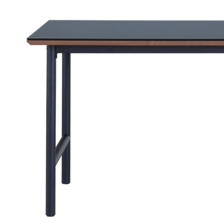 ダイニングテーブル幅135cmガラス天板ZEAL