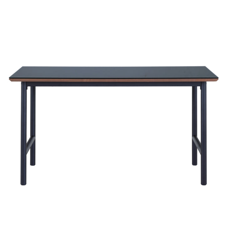 ダイニングテーブル幅135cmガラス天板ZEAL