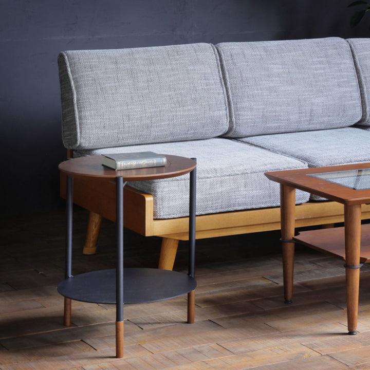 サイドテーブル高さ50cm円形UNITY