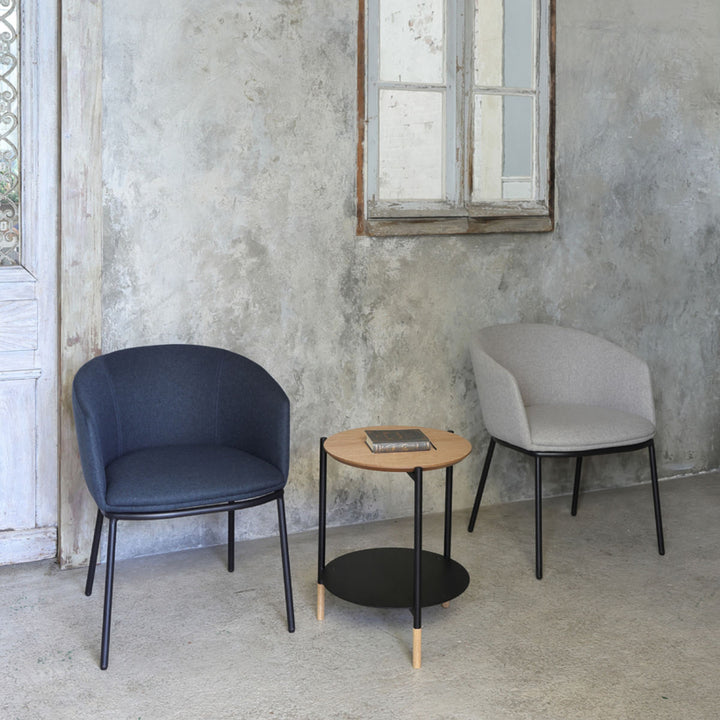 サイドテーブル高さ50cm円形UNITY