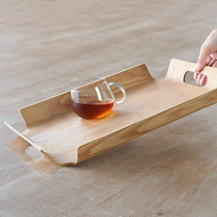 KINTOキントーノンスリップフレームハンドルトレイ445x335mmウィロー