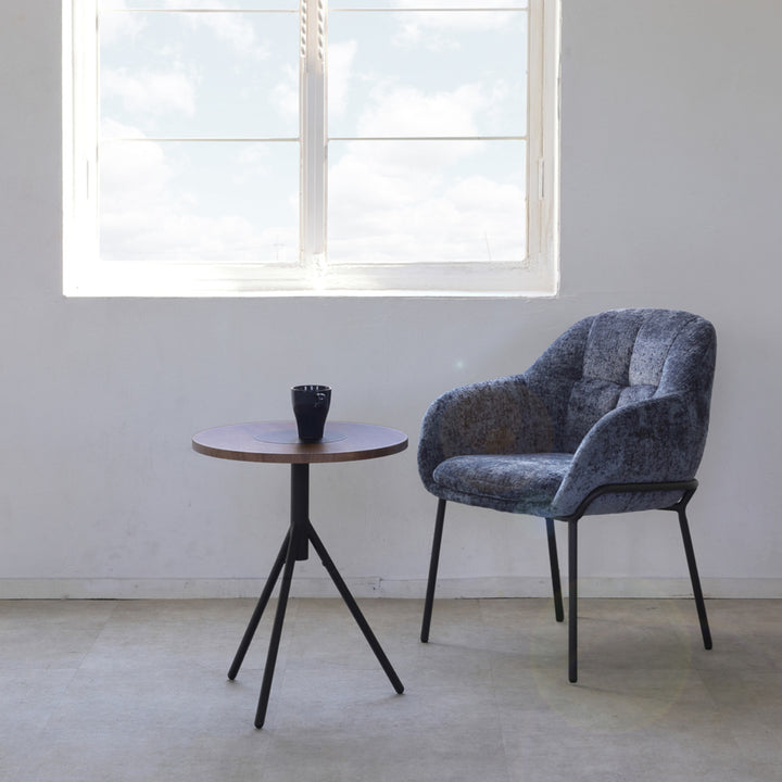 サイドテーブル高さ55.5cm円形DARTS