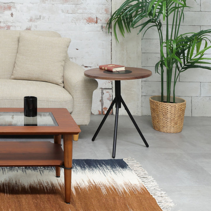 サイドテーブル高さ55.5cm円形DARTS