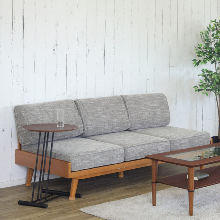 サイドテーブル高さ61.5cm円形CRANE